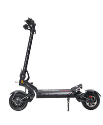 Black  Teverun Fighter 11electric scooter on a transparent background