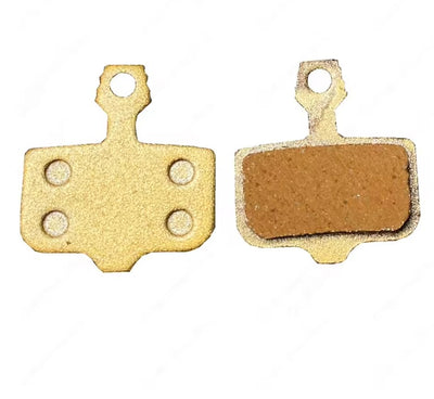 Avid metallic brake pads for Zero E scooters.
