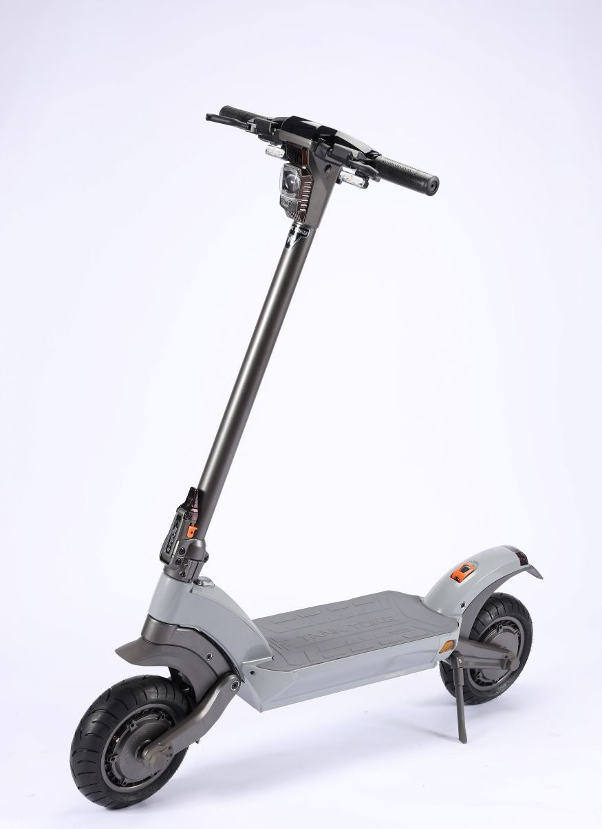 Gray E Twow TK5 electric scooter on a white background