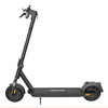 A black electric scooter shown in profile against a plain white background, with the NIMOTION logo visible in the top right corner and on the deck.