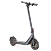 Gray electric scooter on a white background