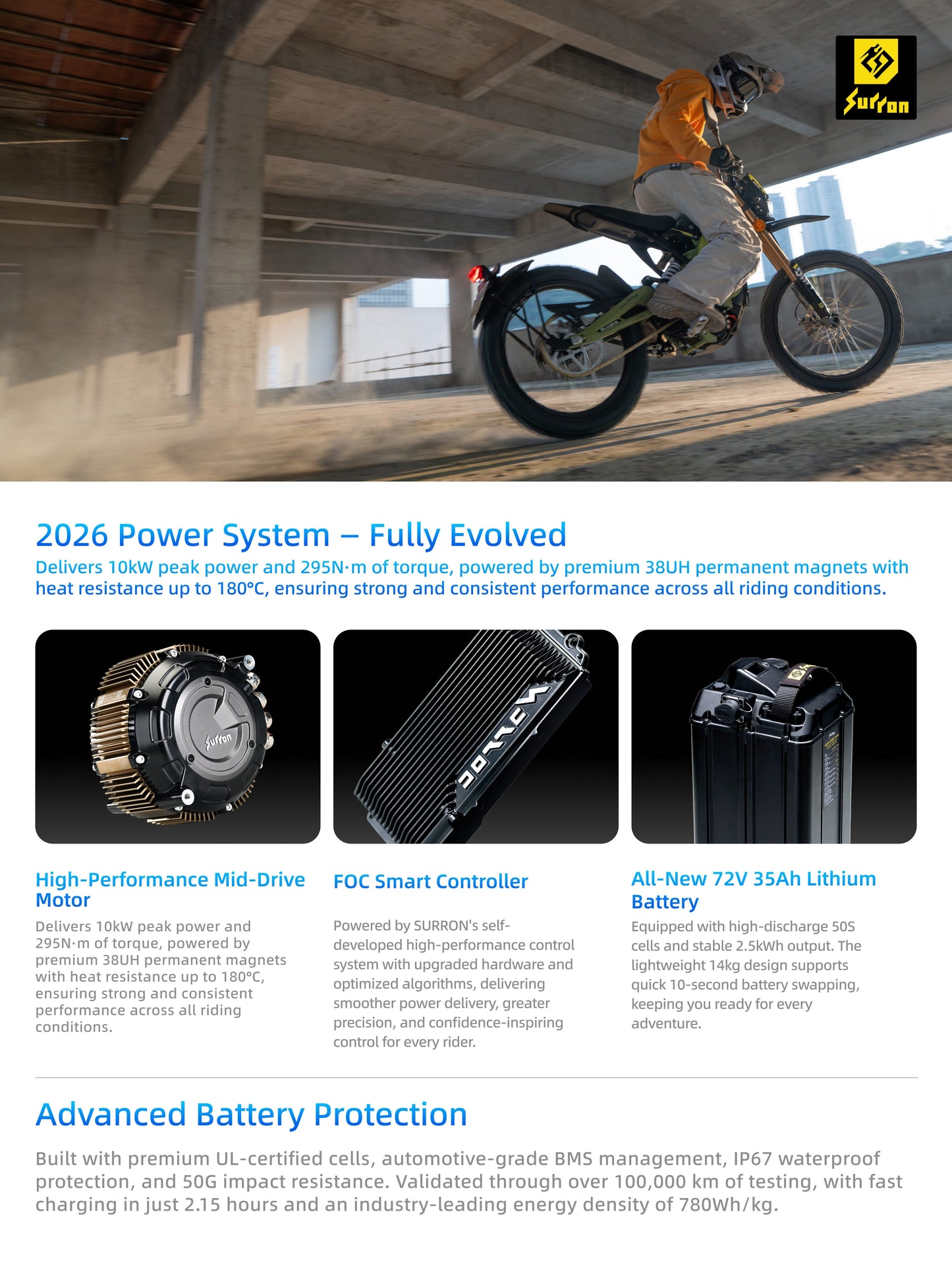 2026 Surron Light Bee L1E ROAD LEGAL Electric Dirt Bike *NEW MODEL!!*