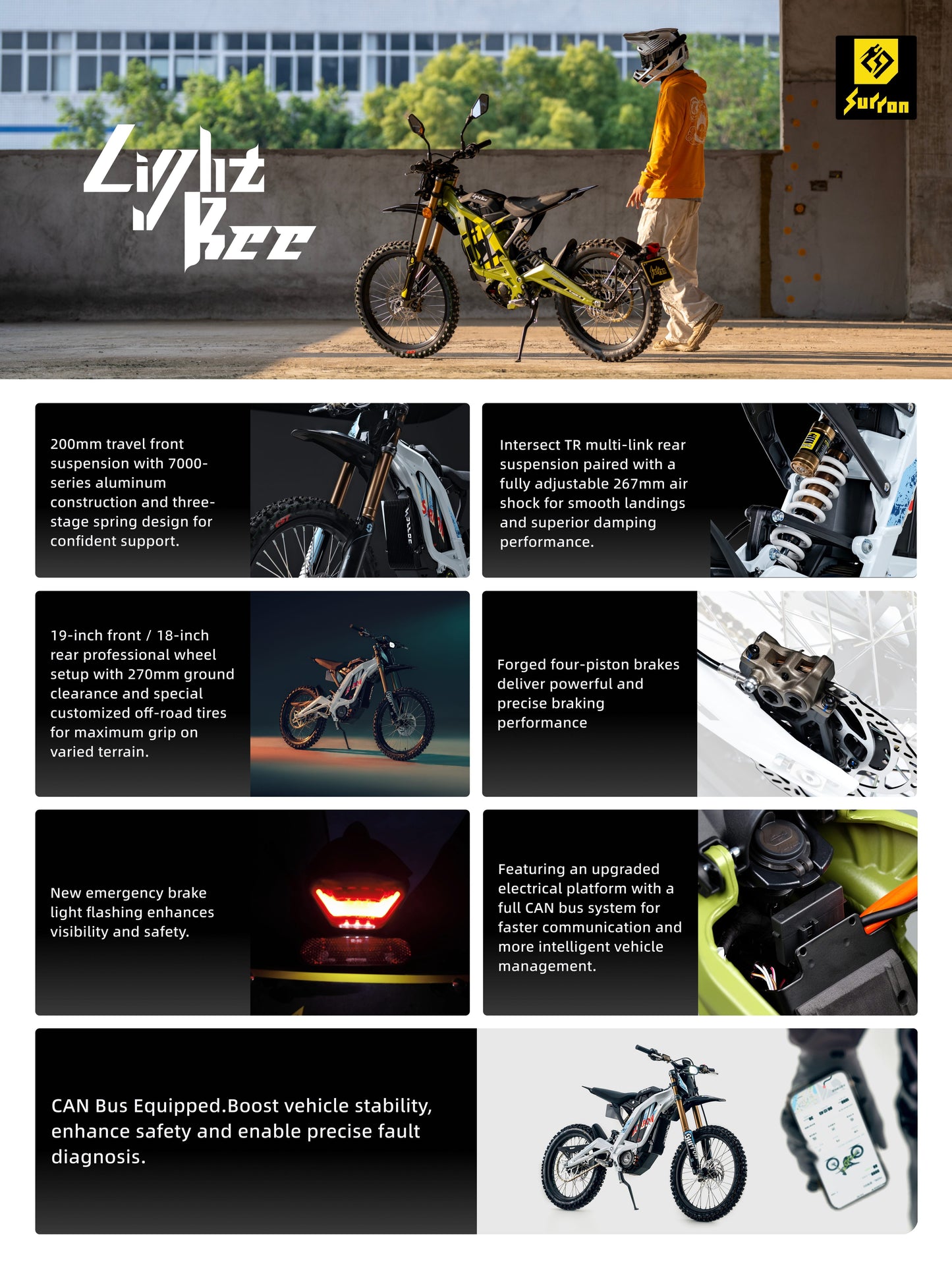 2026 Surron Light Bee L1E ROAD LEGAL Electric Dirt Bike *NEW MODEL!!*