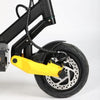 Blade Mini e scooter. Cheap electric scooter. Cheap e scooter. electric scooter shop. Side view of Blade Mini electric scooter front end