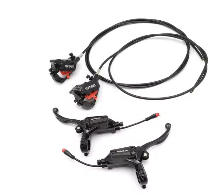 Teverun Fighter Supreme 4 piston hydraulic brake