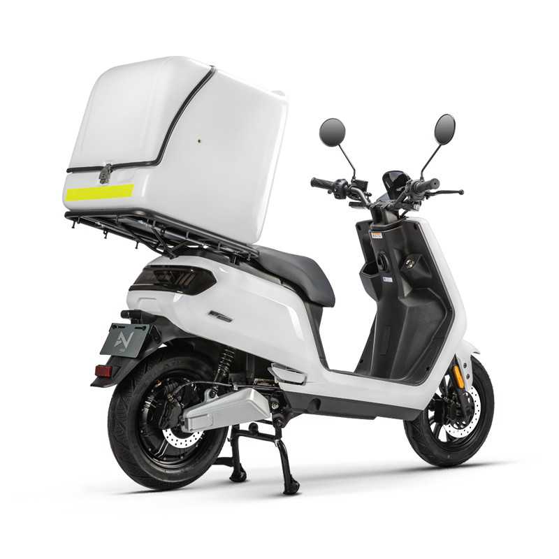 Electric Scooter Shop. e scooter. electric scooter. electric moped. e moped. electric motorbike - white. Electric delivery motorbike