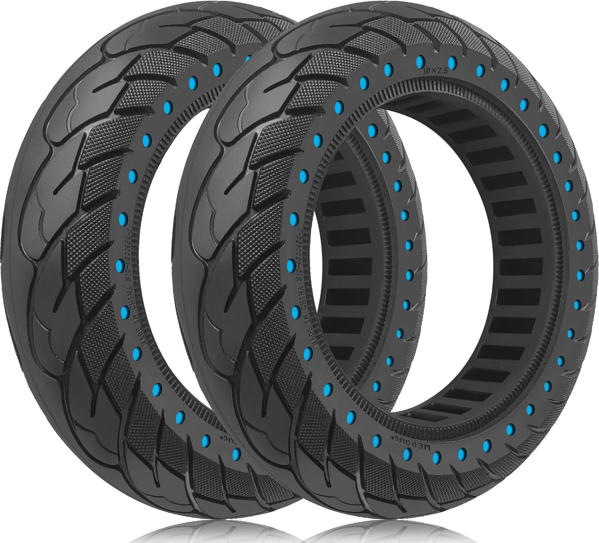 10x2.5-6.5 solid tyre for Segway G30 Max