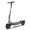 Gray electric scooter with Apollo branding on a white background