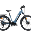Wattwheels Bighorn LS V5 electric bike in Misty Blue, low step frame