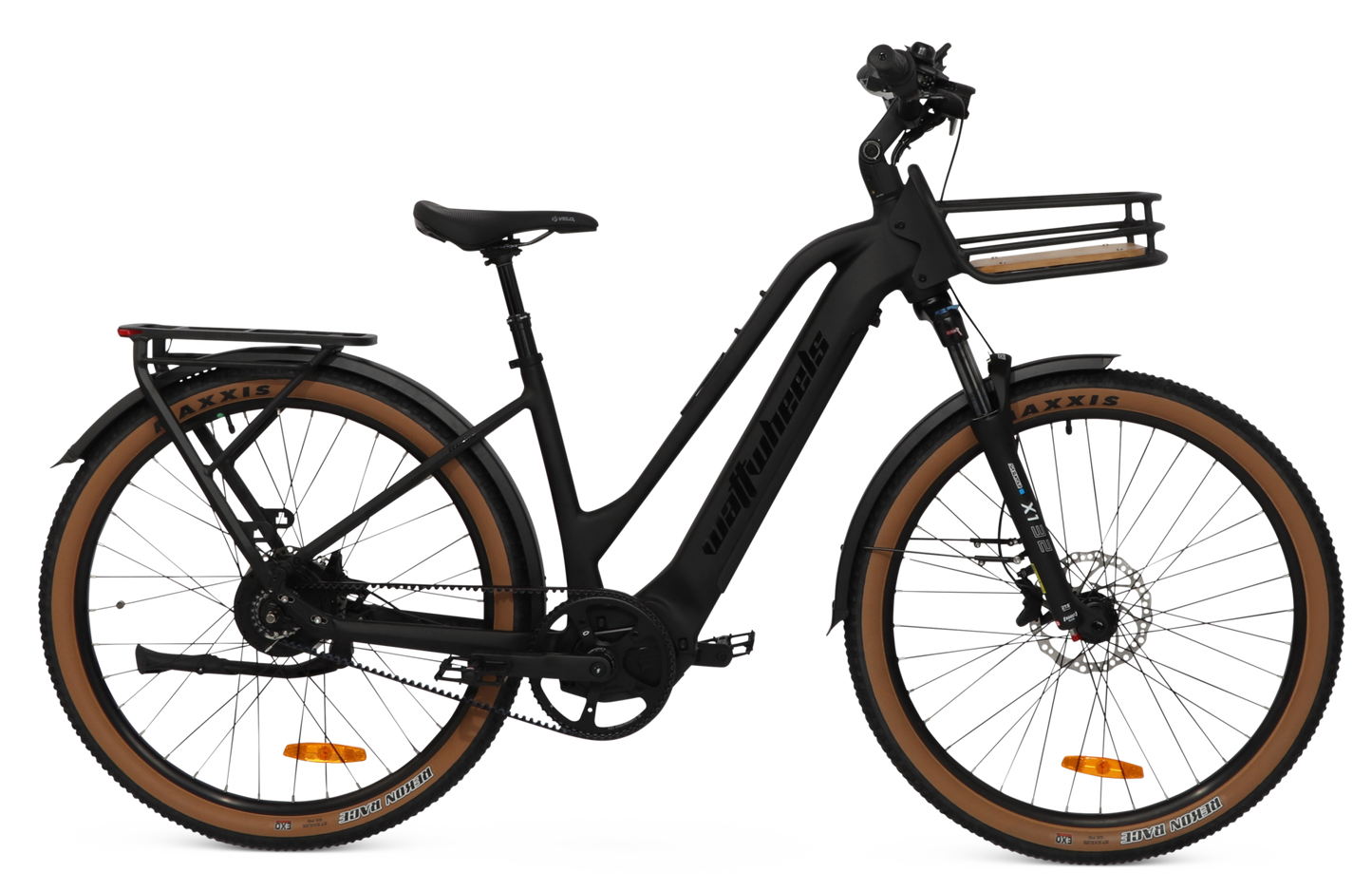 Wattwheels Bene V1.5 electric hybrid bike in Phantom Black