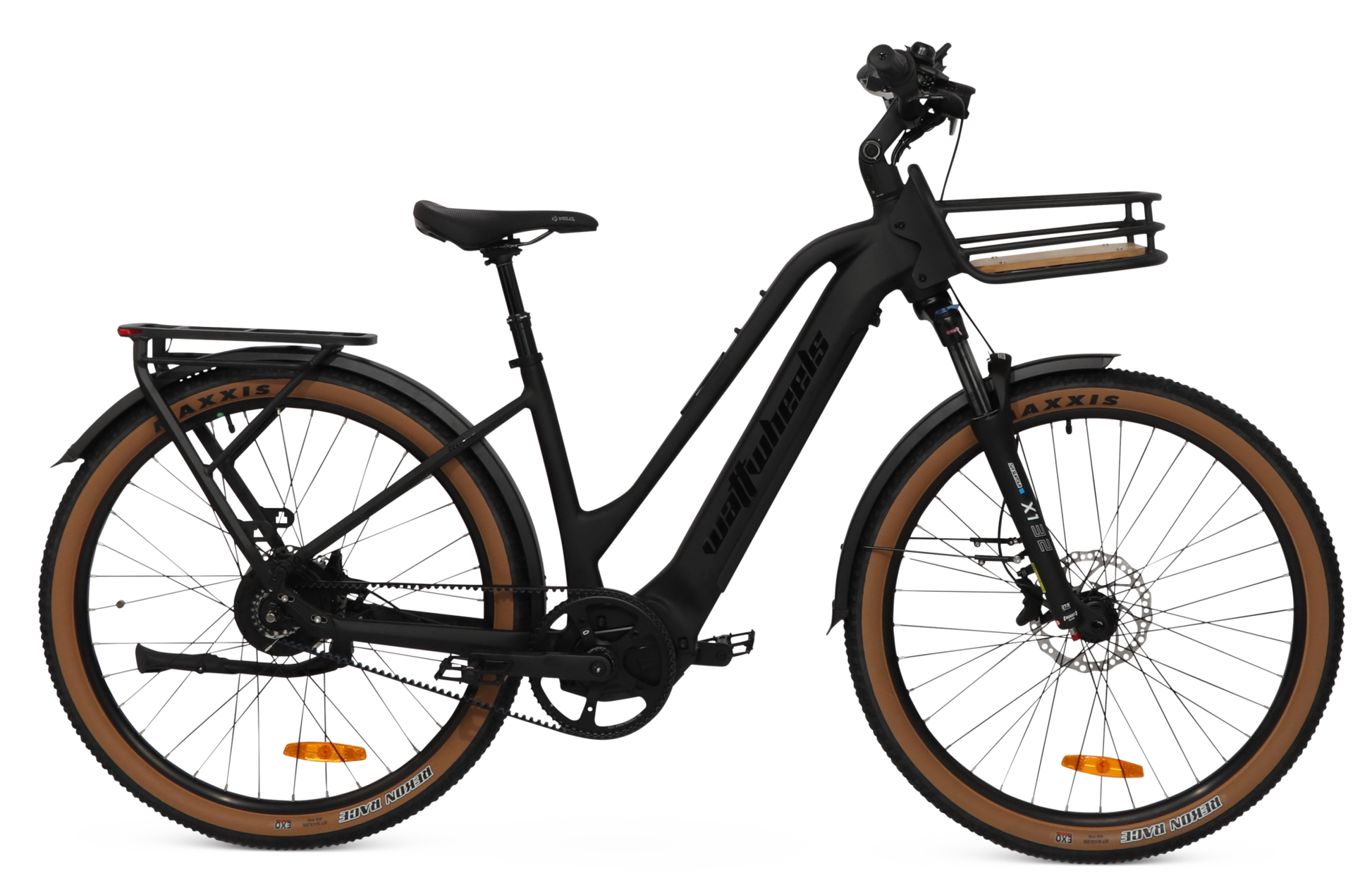 Wattwheels Bene V1.5 electric hybrid bike in Phantom Black