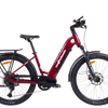 Wattwheels Bighorn LS V5 electric bike in Moroccan Red, low step frame
