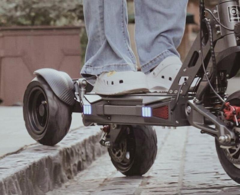 Dual motor Electric trike with3 wheels