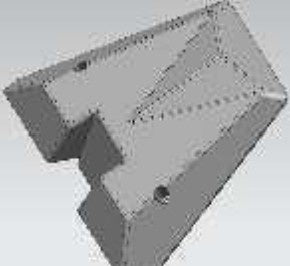 Fighter mini rear pedal cover