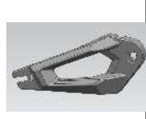 Fighter Mini rocker arm. Front fork.