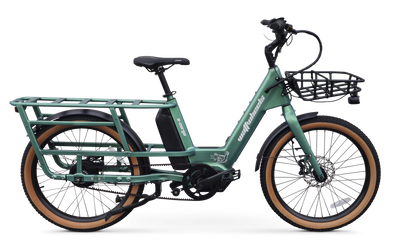 Wattwheels S-Cargo electric cargo bike in Fern Green
