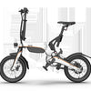 P2 Folding ebike. 18 kg folding ebike under $1500. Graphic of design