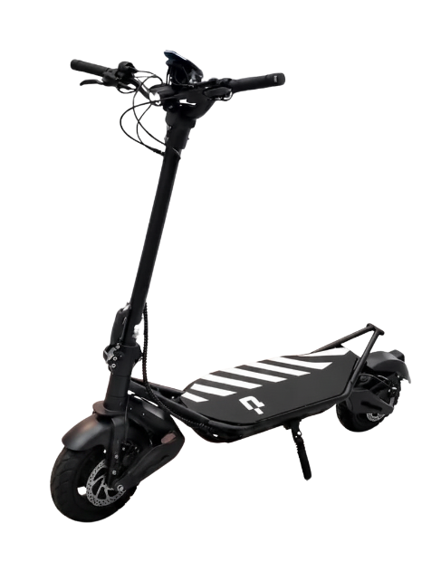 Punk Raptor Electric Scooter on White background