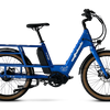 Wattwheels S-Cargo electric cargo bike in Blue