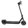 A black Nongbiki folding electric scooter shown from a side profile view against a solid white background.
