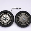 E Twow TK5  electric scooter wheels with motors on a white background