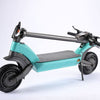 Turquoise E Twow TK5  electric scooter electric scooter with black accents on a white background