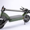 Army Green and black E Twow TK5  electric scooter on a white background