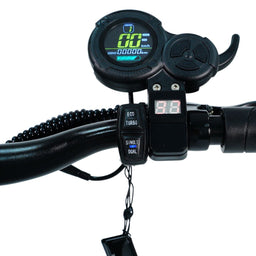 Teverun Blade Q. Electric scooter NZ.  Finger throttle