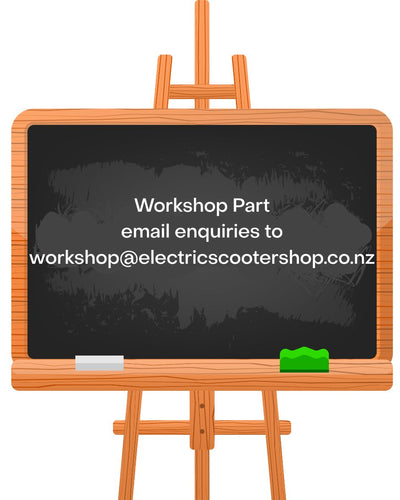 Electric scooter workshop parts and repair service at Electric Scooter Shop NZ