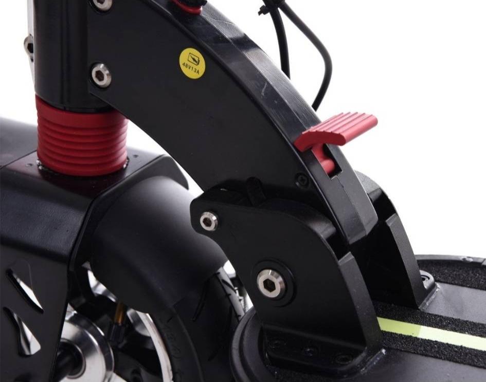 Zero 9 e scooter  folding mechanism