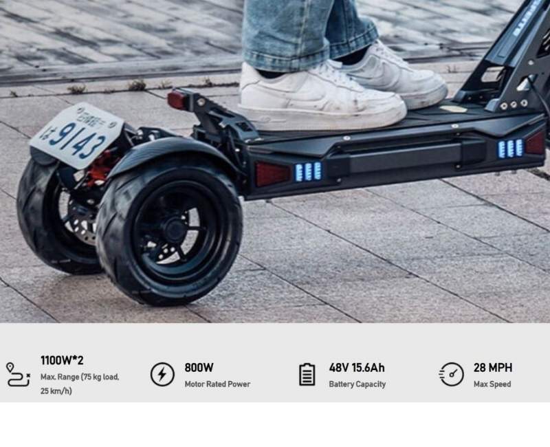 Electric trike specifications