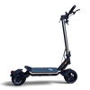 Electric Scooter Shop Punk Roamer black single motor electric scooter with coil suspension and safety lighting