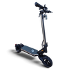 Electric Scooter Shop Punk Roamer single motor electric scooter in black with urban design and safety lighting