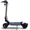 Electric Scooter Shop Punk Roamer black single motor electric scooter with coil suspension and LED lighting