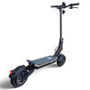 Electric Scooter Shop Punk Roamer Pro dual motor electric scooter in black with coil suspension and rear brake light