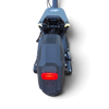 Rear view of Electric Scooter Shop Punk Roamer Pro electric scooter showing the red tail light and mudguard
