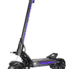 A black Teverun Fighter 11 electric scooter with large wheels, designed for sports and performance.