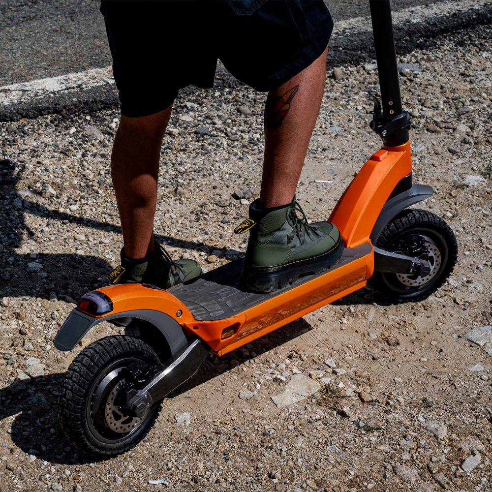 E-Twow Tank Tork 52 volt e-scooter. Orange