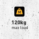 120 kg max load graphic