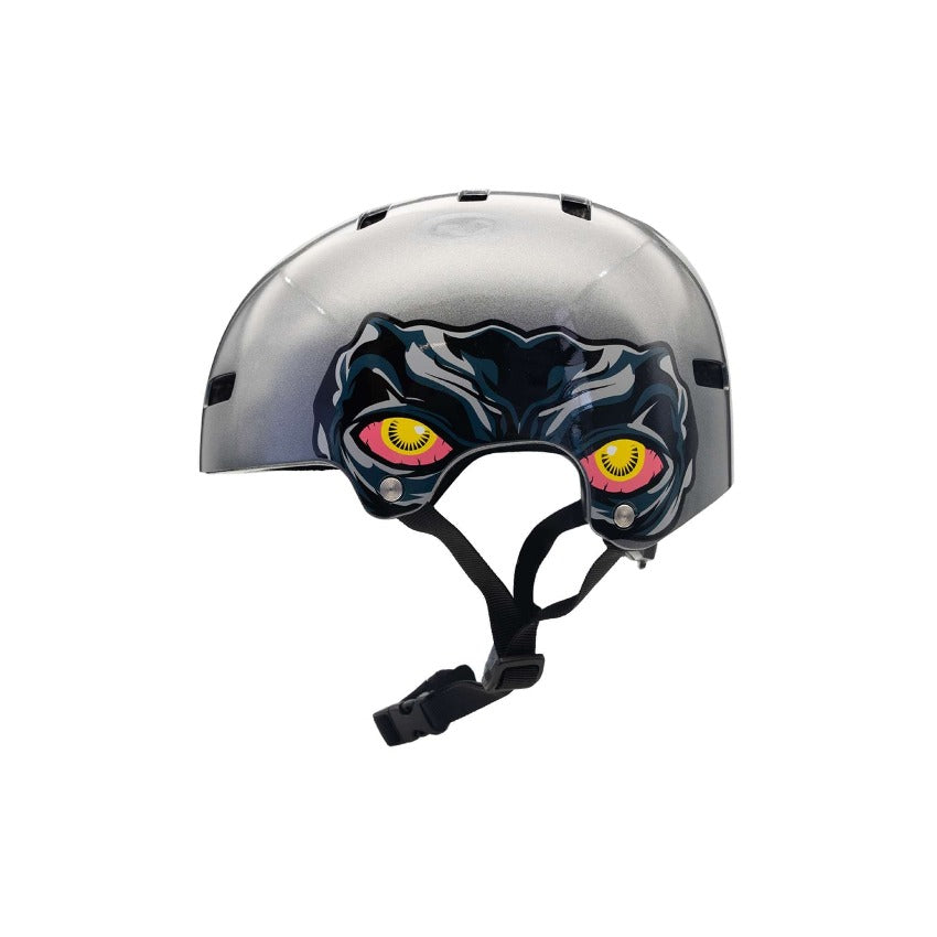 Bell basic commuter helmet with night walker eyes - side view