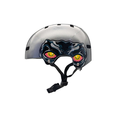 Bell basic commuter helmet with night walker eyes - side view