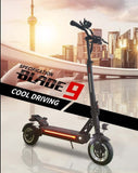 Blade 9 800 watt electric scooter with hydraulic brakes