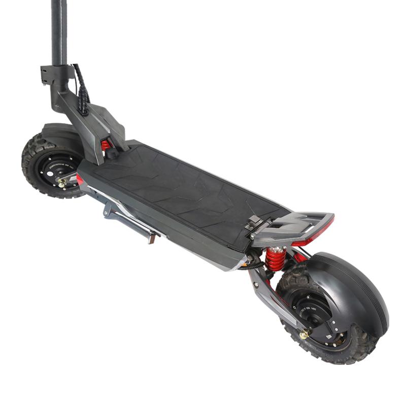 Dual Pro e-scooter foot side