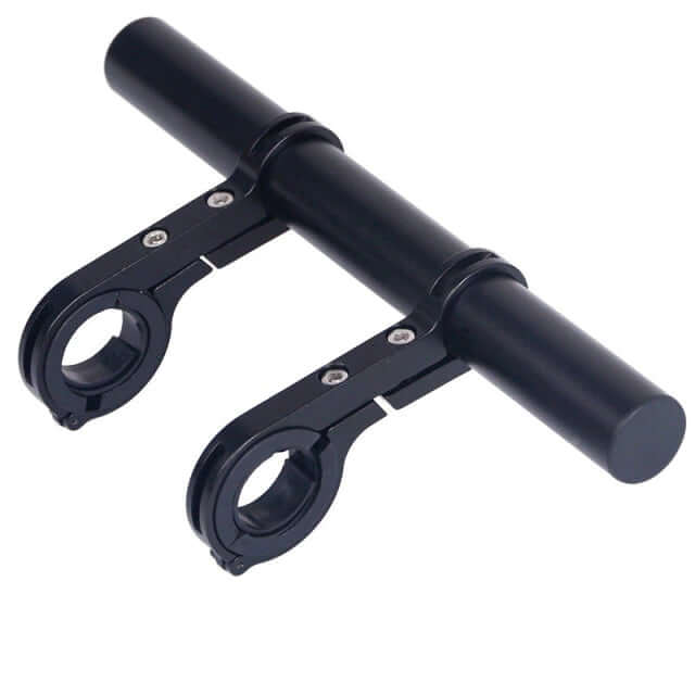 Accessory bar for e-bike or e-scooter. Black