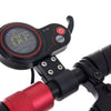 Zero LCD throttle display. Zero 8 folding handle bar. Easy fold compact electric scooter
