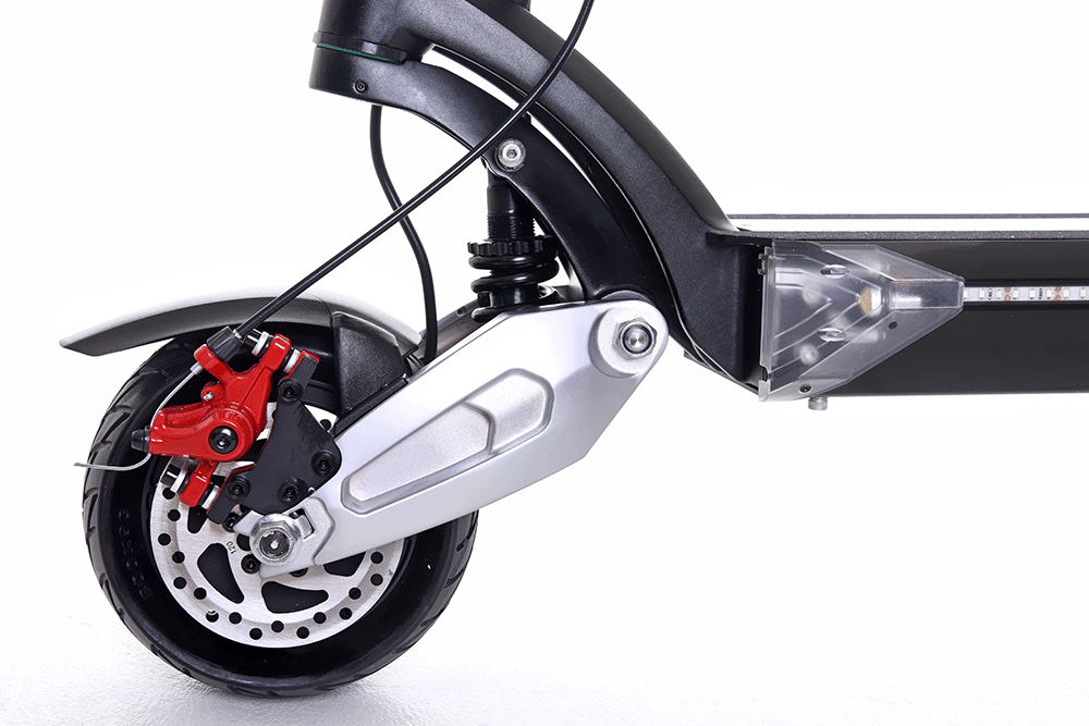 Zero 8X cable disc brakes. Electric Scooter