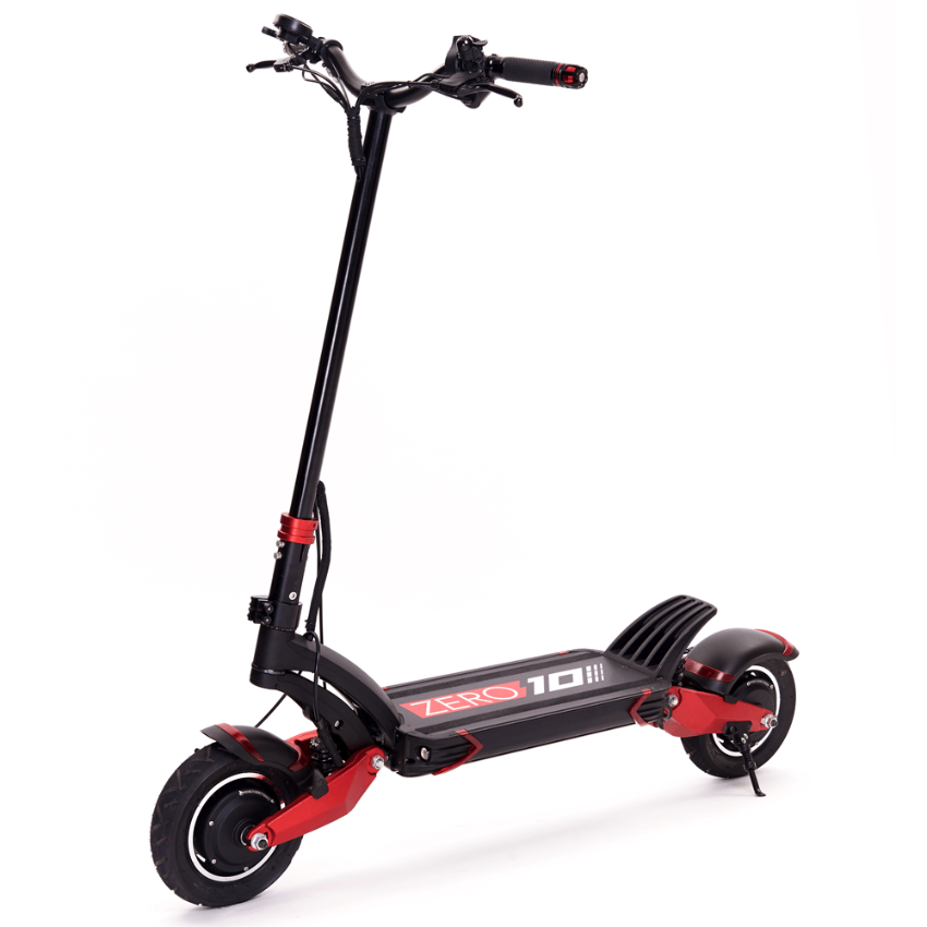 Zero 10 X 24 amp hour battery electric scooter. Kaabo Mantis. Best Electric Scooter